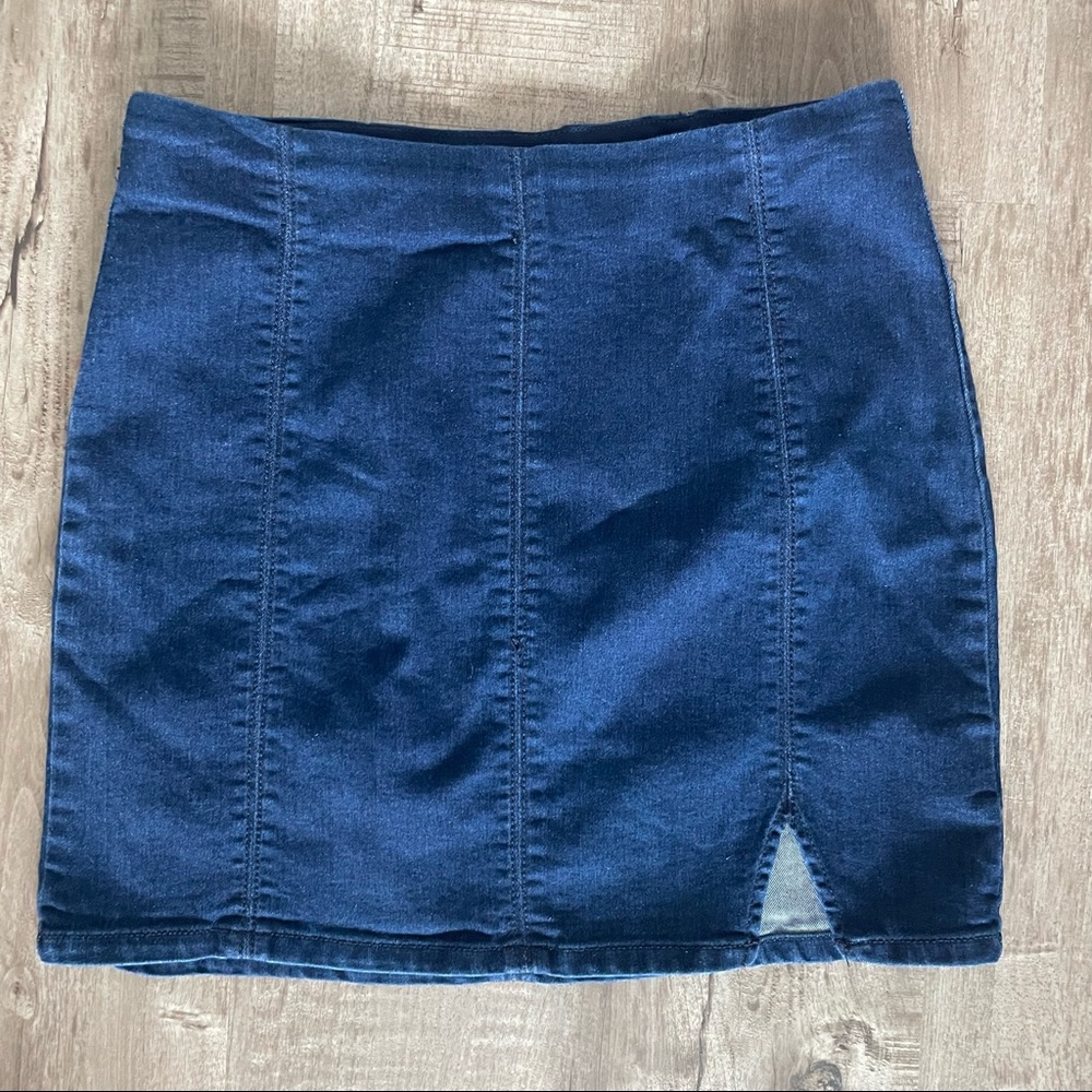 Free People Modern Femme Denim Mini Skirt Size Small / 4